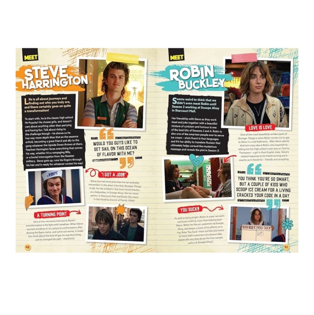 Stranger Things 2024 Ultimate Guide Hardcover Book UK Edition Graphic Novel - Picture 4 of 14